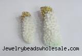 NGP2398 15*40mm - 20*60mm freefrom natural coral pendants