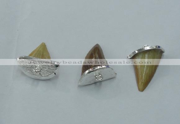 NGP2497 18*20mm - 22*25mm shark teeth pendants wholesale