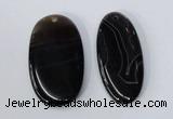 NGP3032 25*50mm – 30*55mm oval agate gemstone pendants