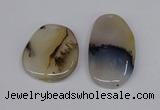 NGP3204 35*40mm - 40*50mm freeform agate slab pendants