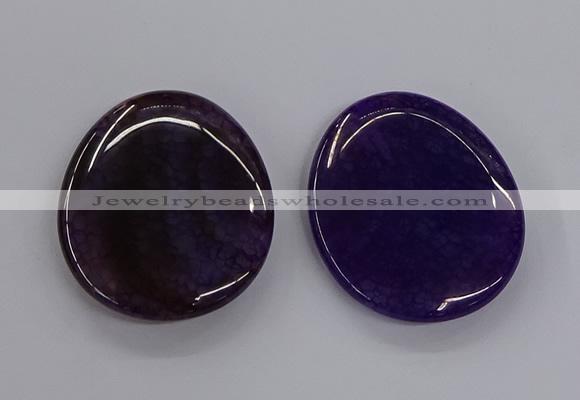 NGP3231 42*52mm - 45*55mm freeform agate gemstone pendants