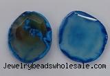 NGP3242 55*65mm - 50*75mm freeform agate slab pendants