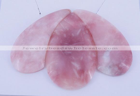 NGP36 Fashion pink opal gemstone pendants set jewelry wholesale