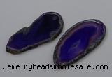 NGP4247 30*50mm - 45*75mm freefrom agate pendants wholesale