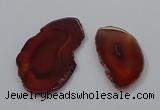 NGP4248 30*50mm - 45*75mm freefrom agate pendants wholesale