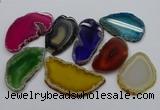 NGP4253 30*50mm - 45*75mm freefrom agate pendants wholesale