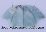 NGP44 Fashion amazonite gemstone pendants set jewelry wholesale