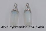 NGP5000 8*30mm sticks opal pendants wholesale