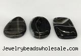 NGP5799 35*55mm freeform agate slab pendants wholesale