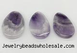 NGP5855 30*50mm - 40*60mm freeform dogtooth amethyst pendants