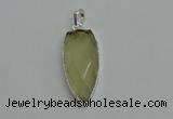 NGP6108 12*35mm - 15*40mm arrowhead lemon quartz pendants