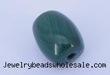 NGP707 16*19mm drum natural malachite gemstone pendant