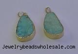 NGP7134 20*30mm - 22*32mm freeform amazonite gemstone pendants