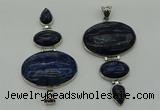 NGP8034 50*82mm - 52*86mm lapis lazuli pendant set jewelry