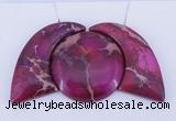 NGP85 Dyed imperial jasper gemstone pendants set jewelry wholesale