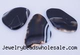 NGP860 5PCS 30-40mm*50-60mm freeform agate gemstone pendants