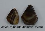 NGP8664 20*40mm - 40*50mm freeform agate pendants wholesale