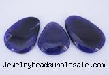 NGP879 5PCS 40-45mm*50-65mm freeform agate gemstone pendants