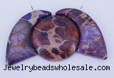 NGP93 Dyed imperial jasper gemstone pendants set jewelry wholesale