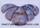 NGP96 Dyed imperial jasper gemstone pendants set jewelry wholesale