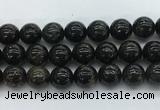 PHBS05 15 inches 12mm round phlogopite gemstone beads wholesale