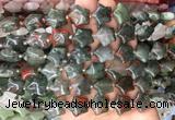 RGBS07 15 inches 16mm star blood jasper gemstone beads wholesale