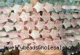 RGBS20 15 inches 16mm star rose quartz gemstone beads wholesale