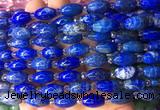 RIBS07 15 inches 8*13mm rice lapis lazuli gemstone beads wholesale