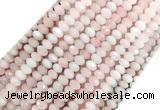 RQBS01 15 inches 4*6mm faceted rondelle rose quartz beads