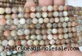 SSBS01 15 inches 6mm round sunstone beads wholesale