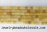 TBBS39 15 inches 3*5mm tube yellow aventurine gemstone beads