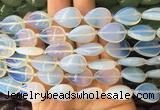 TRBS32 15 inches 13*18mm flat teardrop opalite gemstone beads wholesale